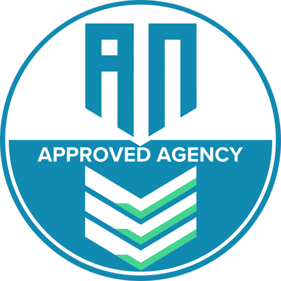 Army of Nannies Approved Agency badge